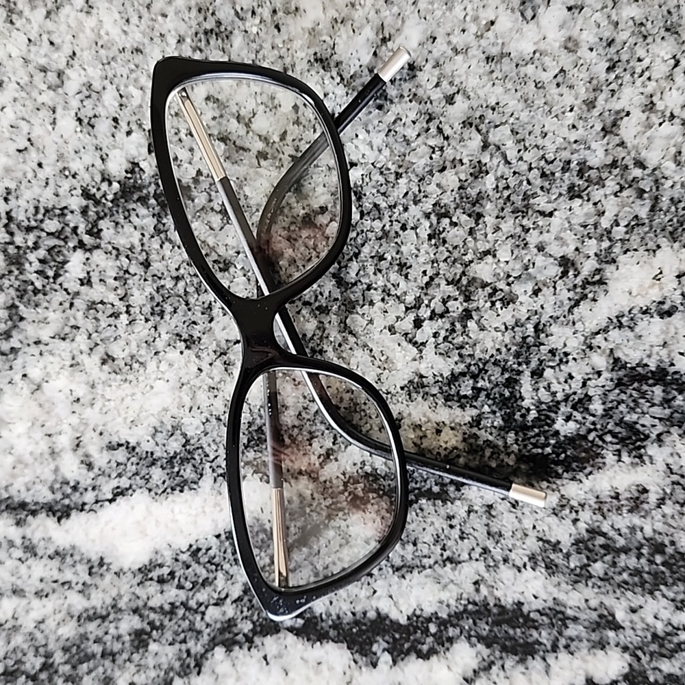 Burberry Prescription Glasses Lightweight Comfy Luxury Academia Classic Black